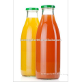 750ml glass juice milk bottle with Lug Cap